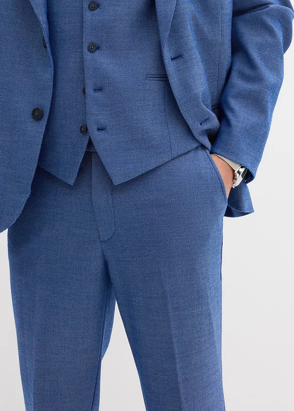 Anzug mit Weste (3-tlg.Set), Regular Fit, bonprix