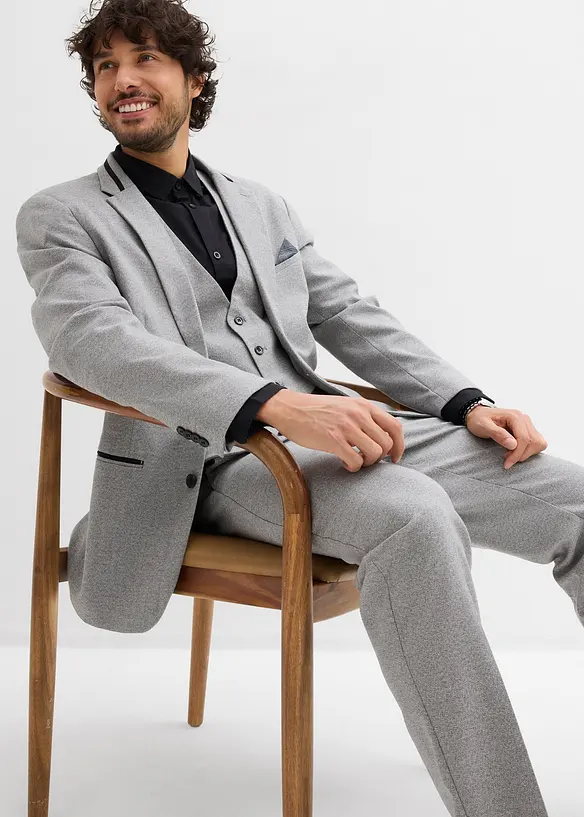 Costume 3 pièces, Regular Fit, bonprix