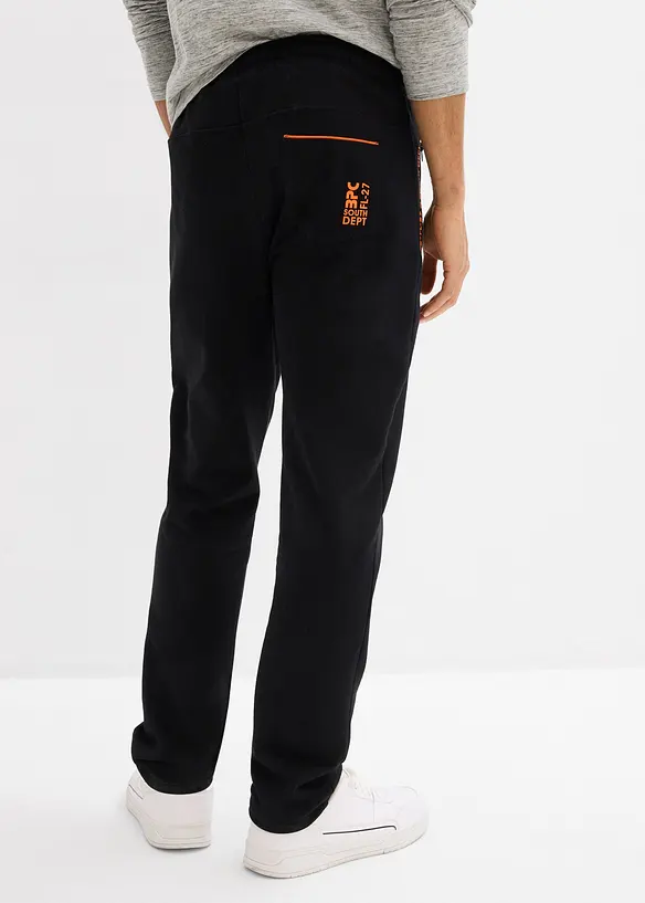 Pantalon de jogging en coton avec poches zippées pratiques, bonprix