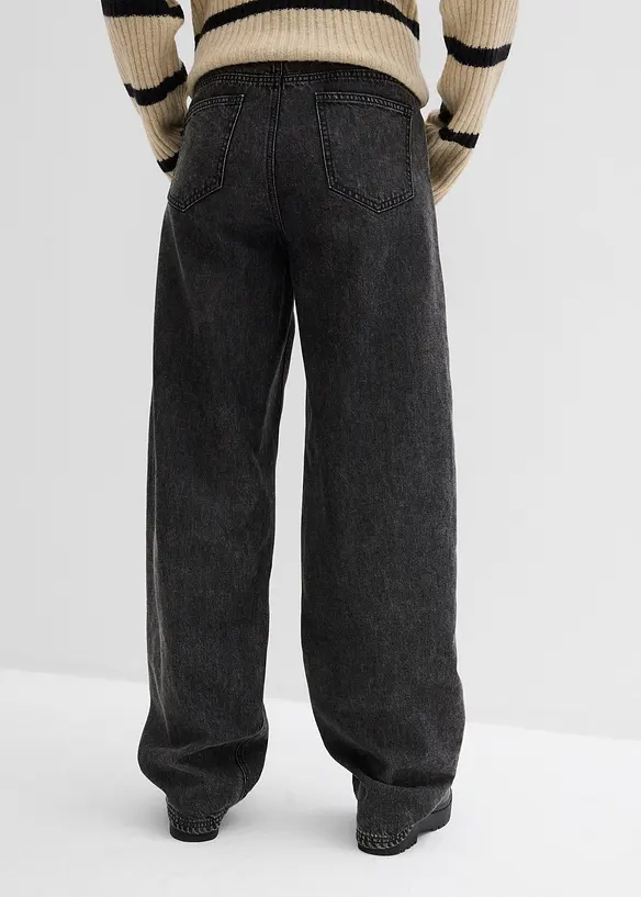 Balloon-Jeans, Mid Waist, bonprix