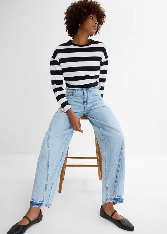 Balloon-Jeans, Mid Waist, bonprix