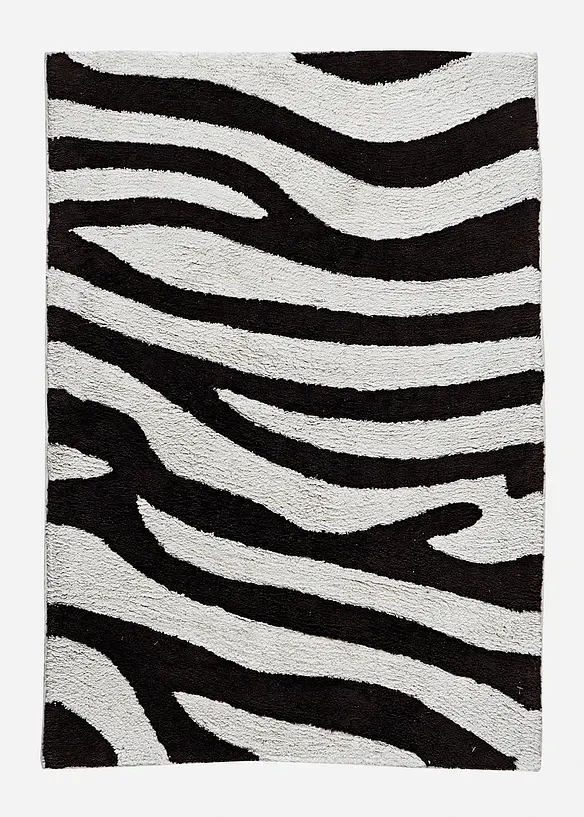 Tapis de bain au motif zèbre, bonprix