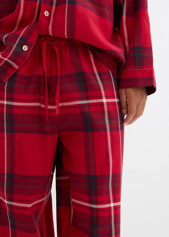 Pyjama homme en flanelle douce avec pochette cadeau, bonprix