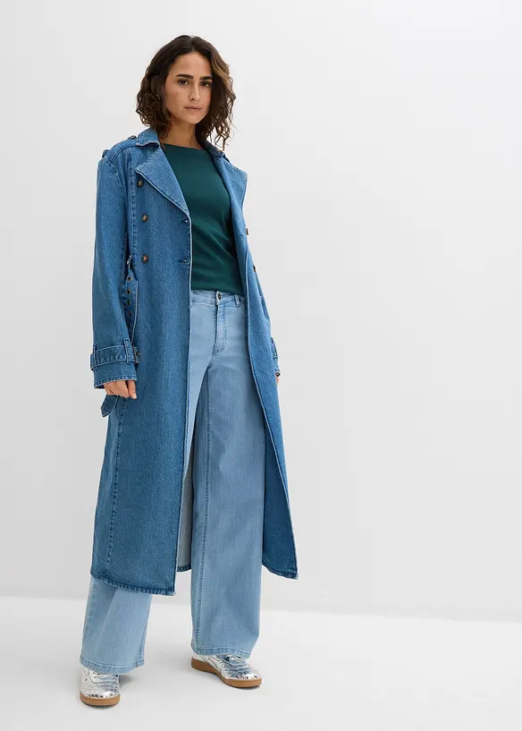 Langarmshirt aus reiner Bio-Baumwolle, bonprix