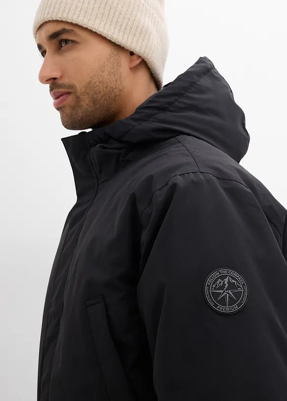 wasserdichter Winter-Funktionsparka mit Echtdaunen, bonprix