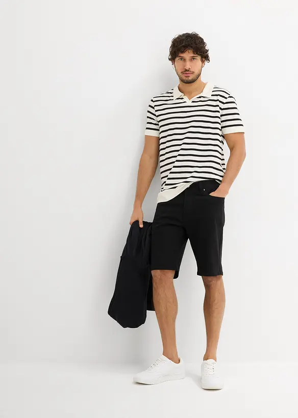 Stretch-Bermuda, Regular Fit (2er Pack), bonprix