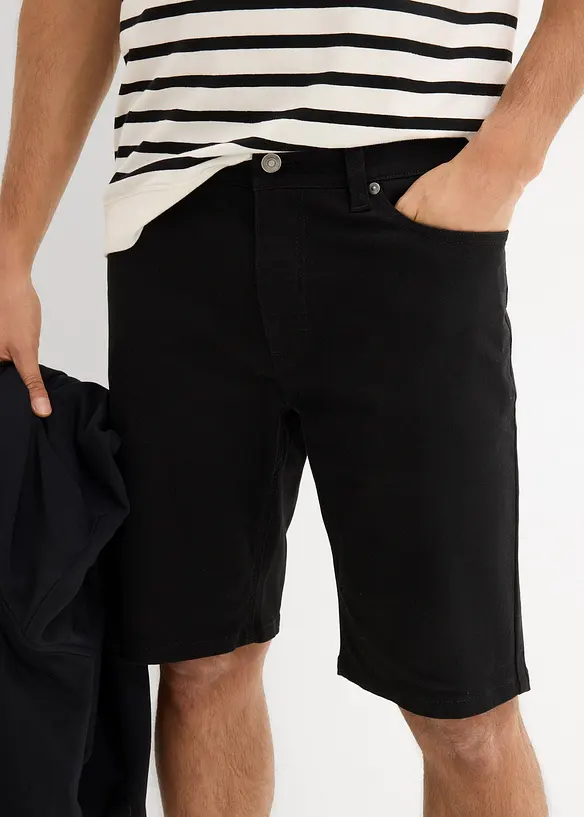 Stretch-Bermuda, Regular Fit (2er Pack), bonprix