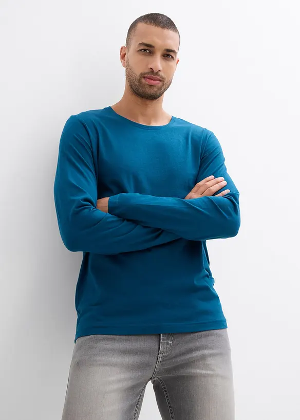 Langarmshirt (3er Pack), bonprix