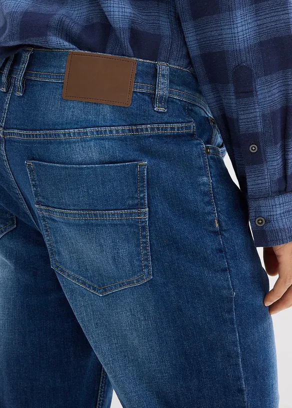 Regular Fit Stretch-Jeans, Straight, bonprix