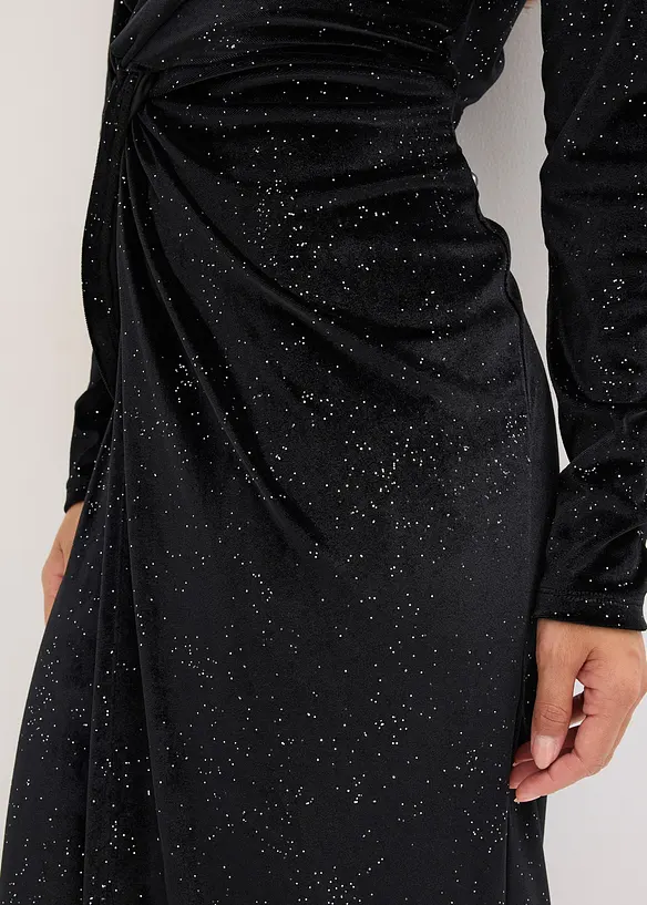 Abendkleid mit Glitzer, bonprix
