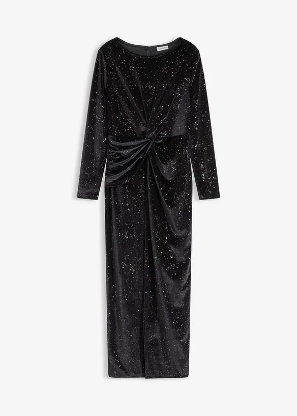 Abendkleid mit Glitzer, bonprix