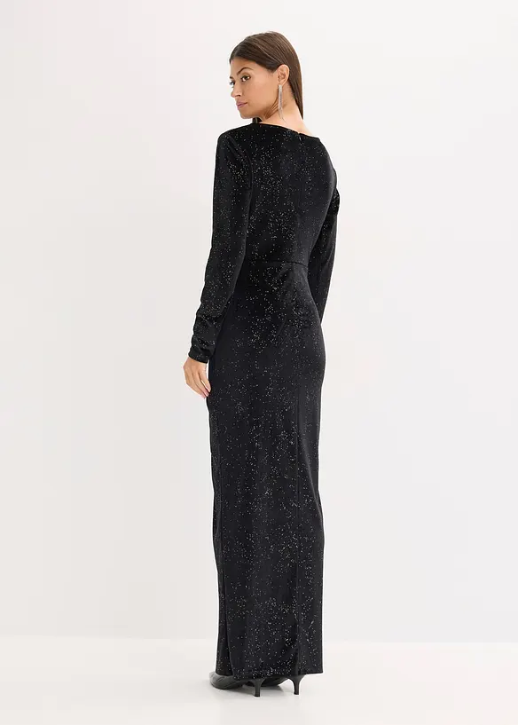 Abendkleid mit Glitzer, bonprix