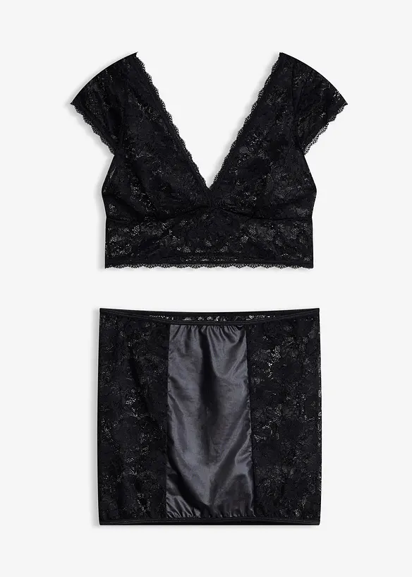 Brassière + jupe (ens. 2 pces), bonprix