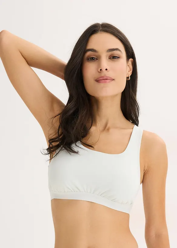 Lot de 3 brassi&egrave;res coton extensible, bonprix
