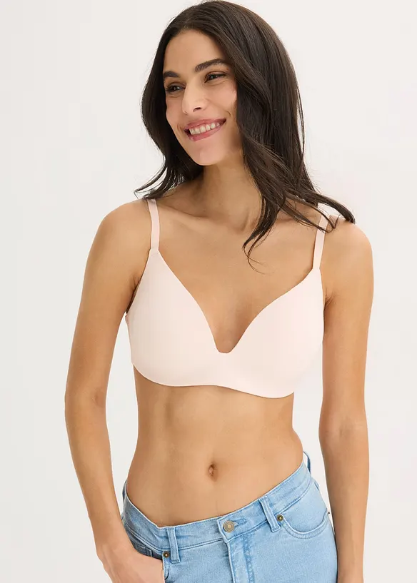Soutien-gorge coton &agrave; coques sans armatures, bonprix