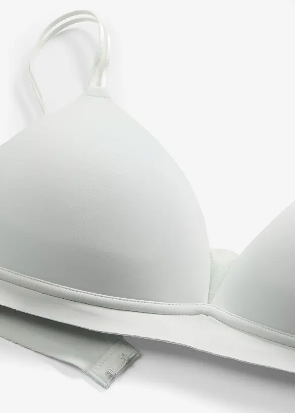 Feel Comfort Schalen-BH ohne B&uuml;gel ​mit Mesheinsatz, bonprix