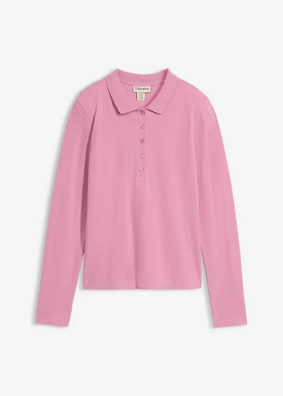 Piqu&eacute;-Poloshirt aus reiner Bio-Baumwolle, bonprix