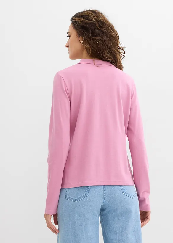 Piqu&eacute;-Poloshirt aus reiner Bio-Baumwolle, bonprix