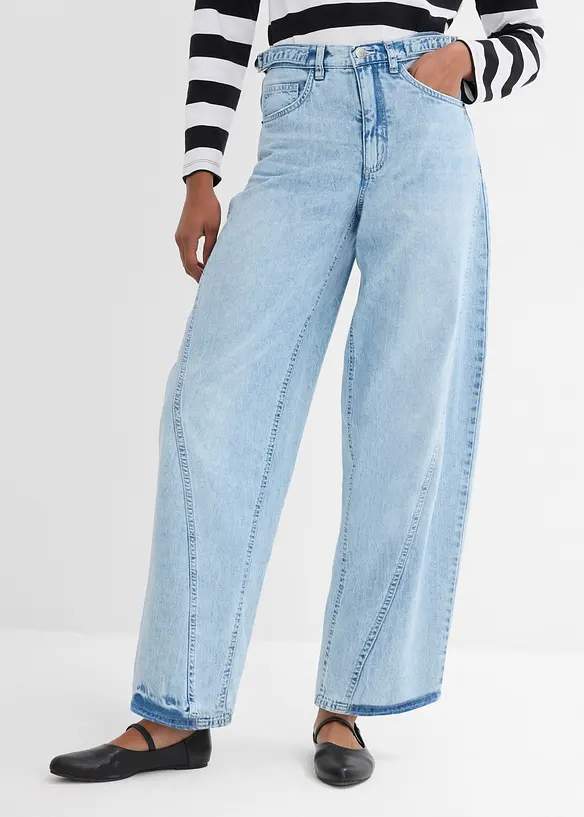 Balloon-Jeans, Mid Waist, bonprix