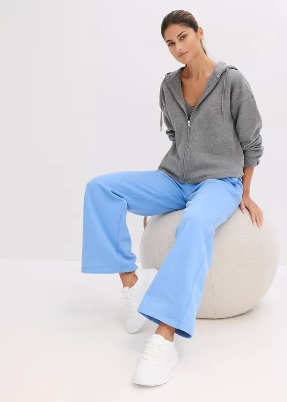 Highwaist Jogginghose aus reiner Bio-Baumwolle, bonprix