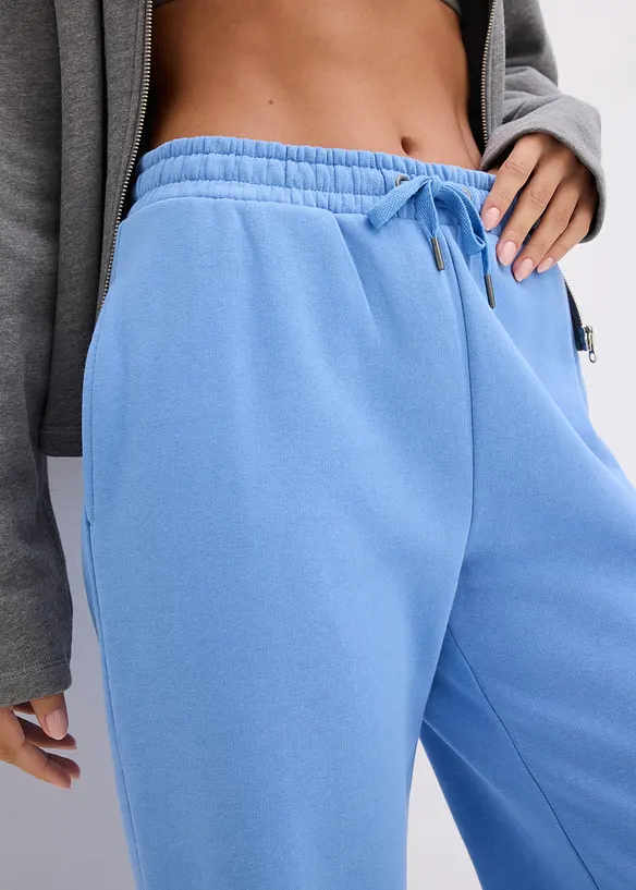 Highwaist Jogginghose aus reiner Bio-Baumwolle, bonprix