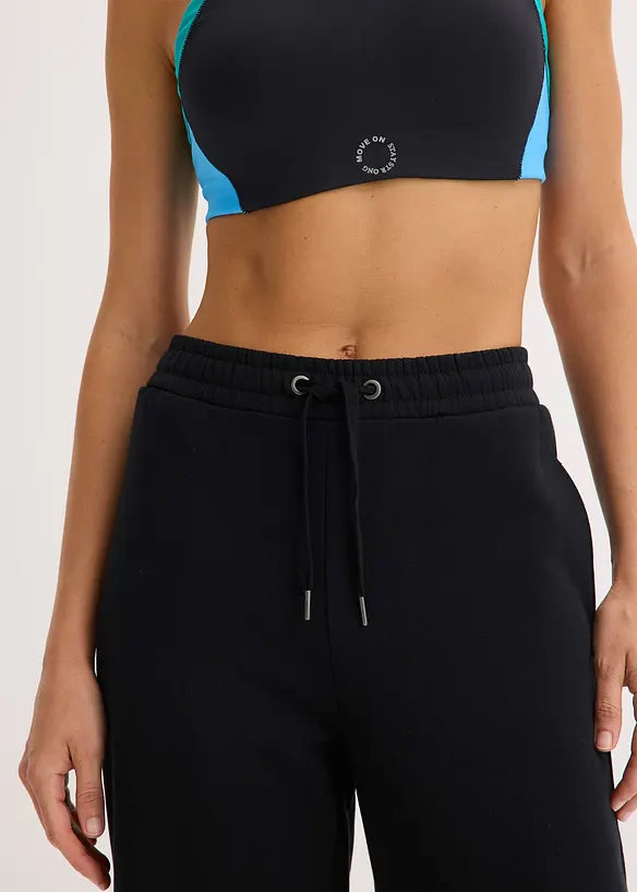 Highwaist Jogginghose aus reiner Bio-Baumwolle, bonprix