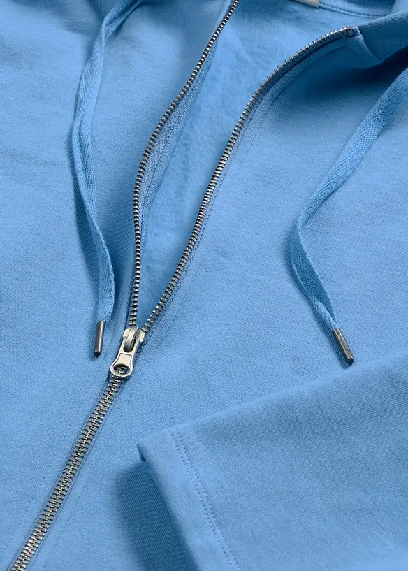 Sweatjacke aus reiner Bio-Baumwolle, bonprix