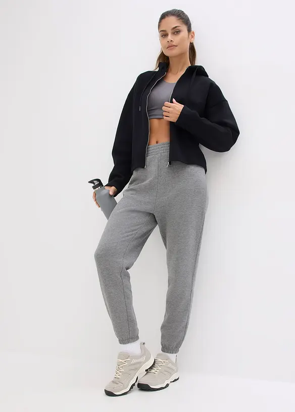 Sweatjacke aus reiner Bio-Baumwolle, bonprix