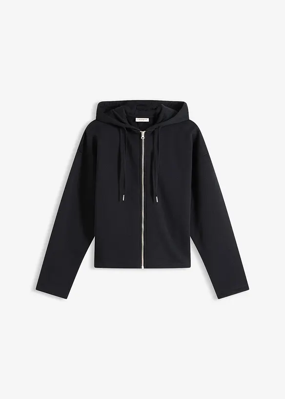 Sweatjacke aus reiner Bio-Baumwolle, bonprix