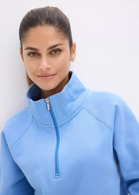 Sweatshirt aus reiner Bio-Baumwolle, bonprix