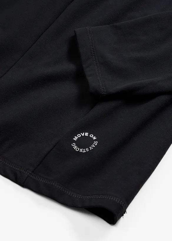 Thermo Funktionsjacke mit halben Rei&szlig;verschluss, schnelltrocknend, bonprix