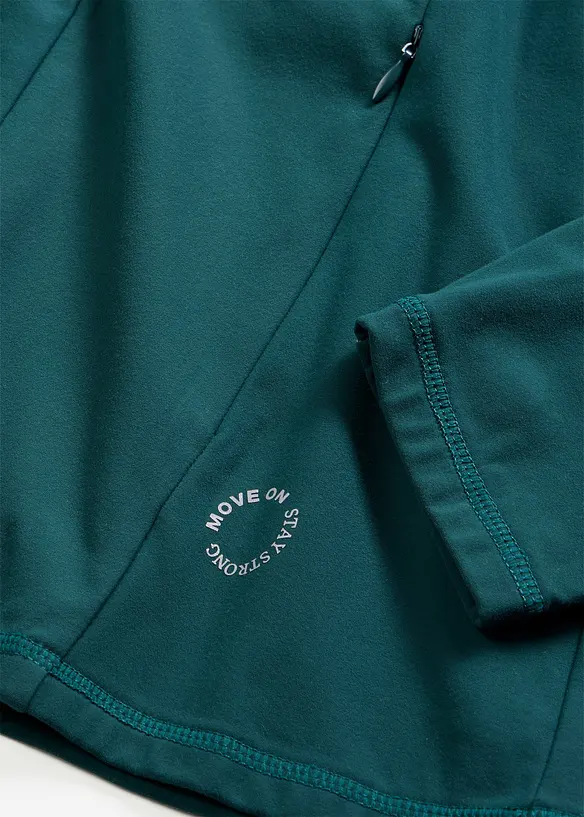 Veste thermique &agrave; s&eacute;chage rapide, partiellement zipp&eacute;e, bonprix