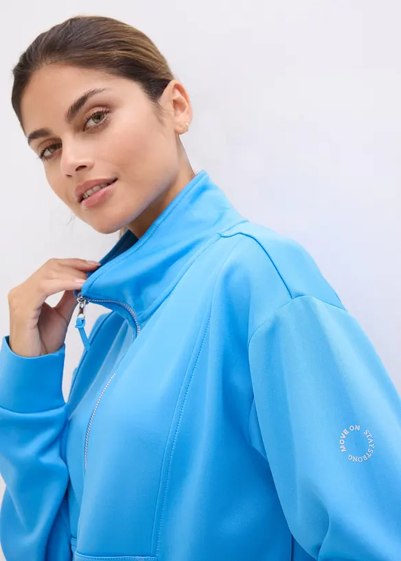 Sport-Jacke mit Stehkragen, bonprix
