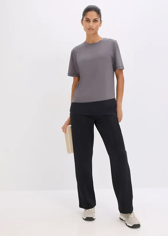 Sport-Shirt mit Strukturoptik, bonprix