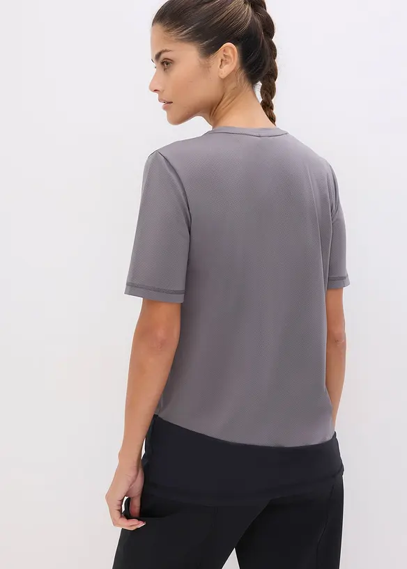 Sport-Shirt mit Strukturoptik, bonprix