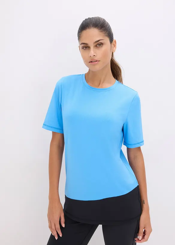 Sport-Shirt mit Strukturoptik, bonprix