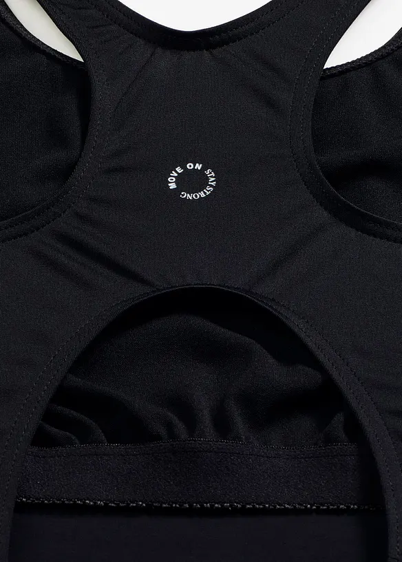 Schnelltrocknender Sport-Badeanzug mit Racerback, bonprix