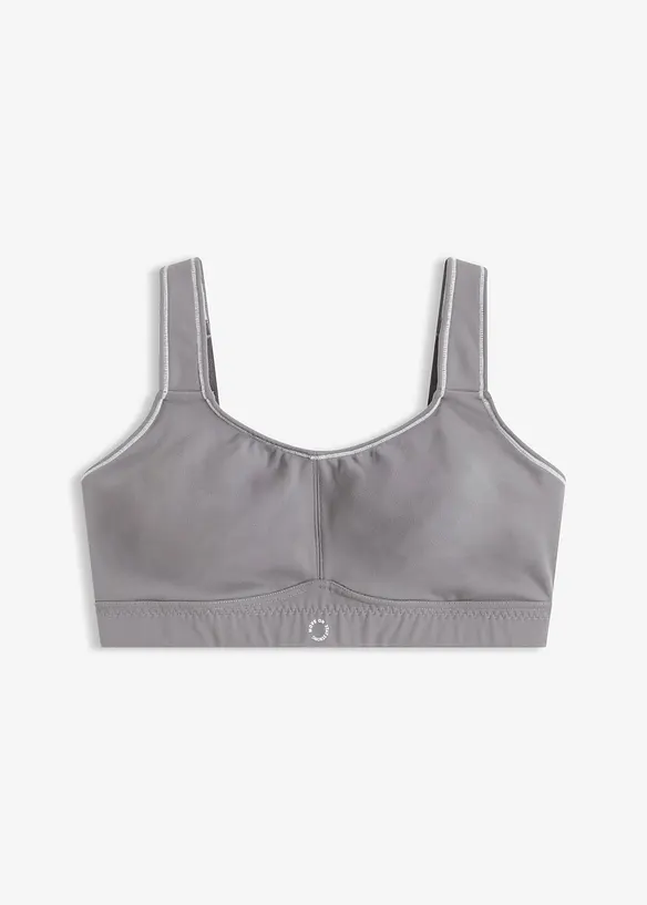 Soutien-gorge de sport toucher coton, maintien mod&eacute;r&eacute;, bonprix