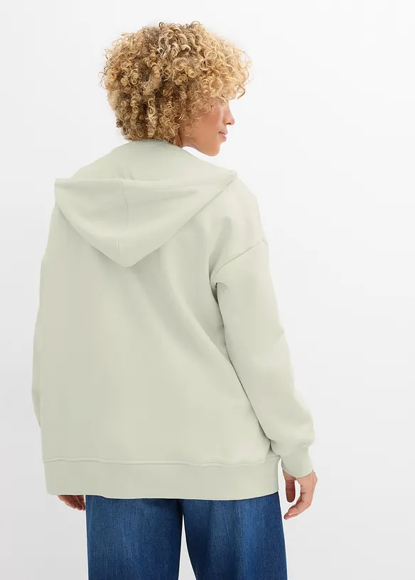Sweat zippé à capuche, bonprix