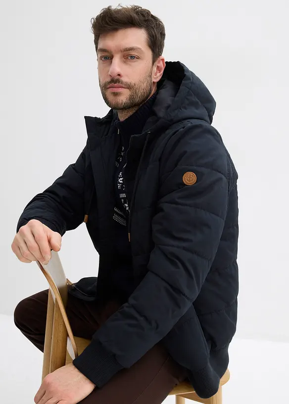 wattierte Steppjacke in Blousonform, bonprix