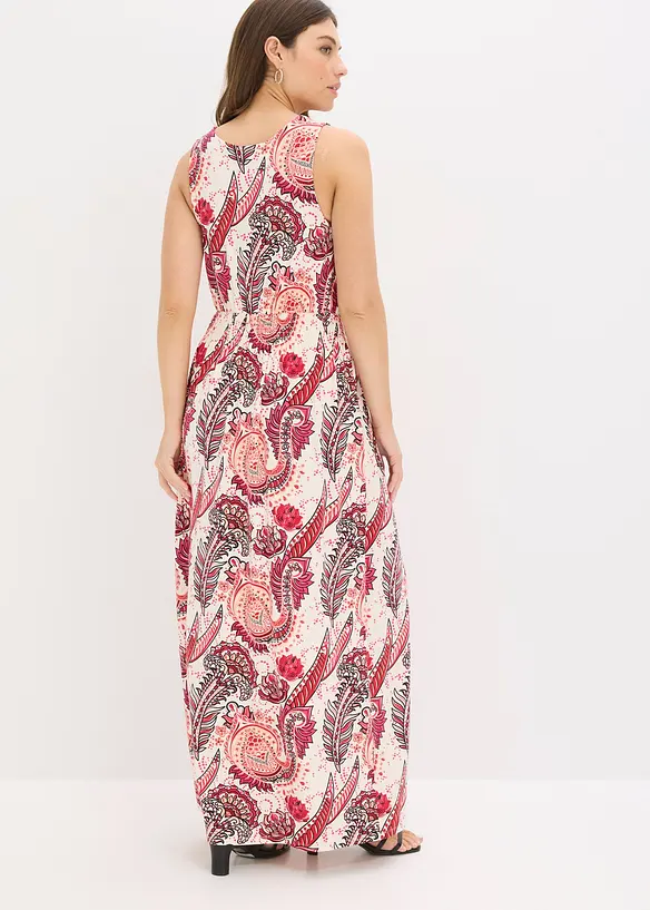 Robe longue en viscose douce et extensible, bonprix