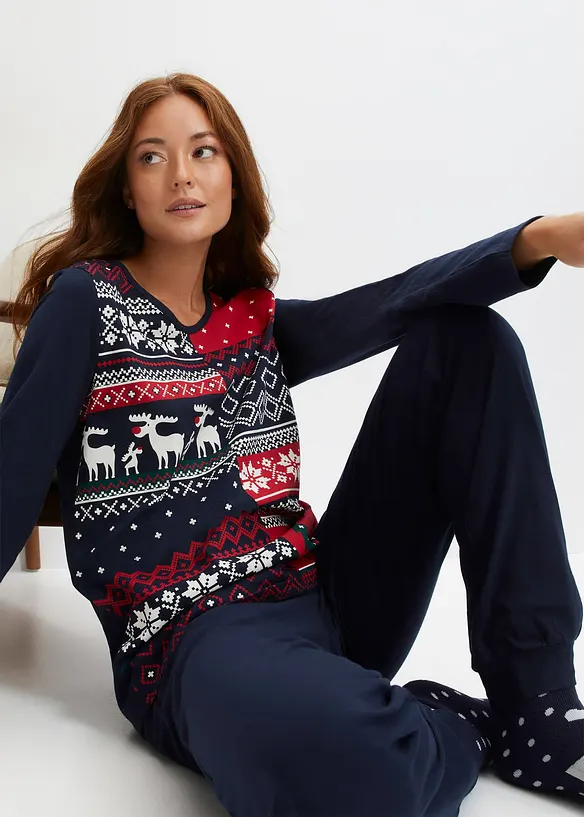 Pyjama 100% coton, bonprix