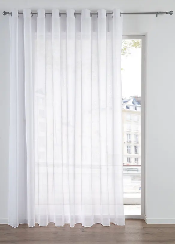 Gardinen Store aus feiner Sable Struktur, bpc living bonprix collection