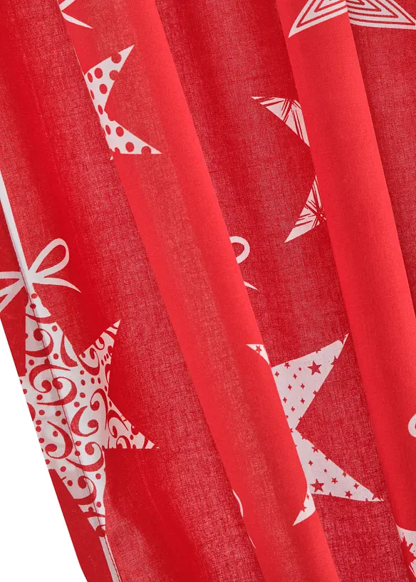 Panneau avec imprim&eacute; &eacute;toiles (1 pce.), embrasse incluse, bonprix