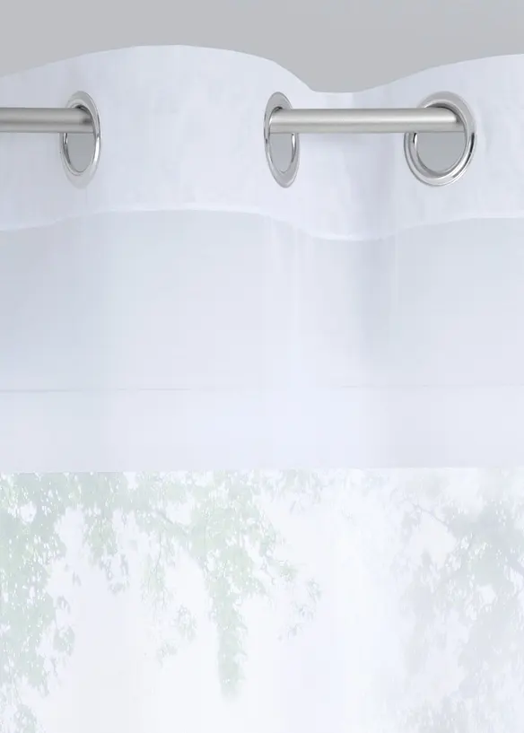 Voilage en batiste finement texturé (1 pce), bonprix