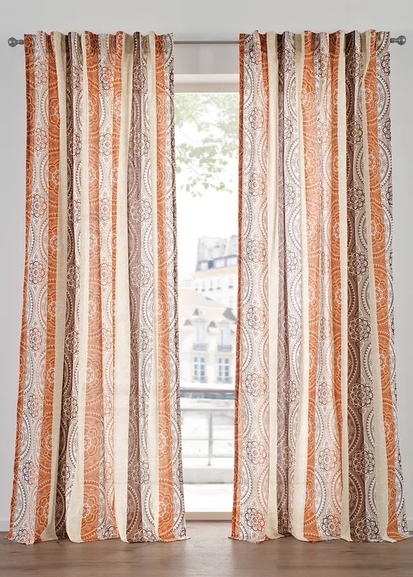 Rideau avec rayures (1&nbsp;pce), bonprix