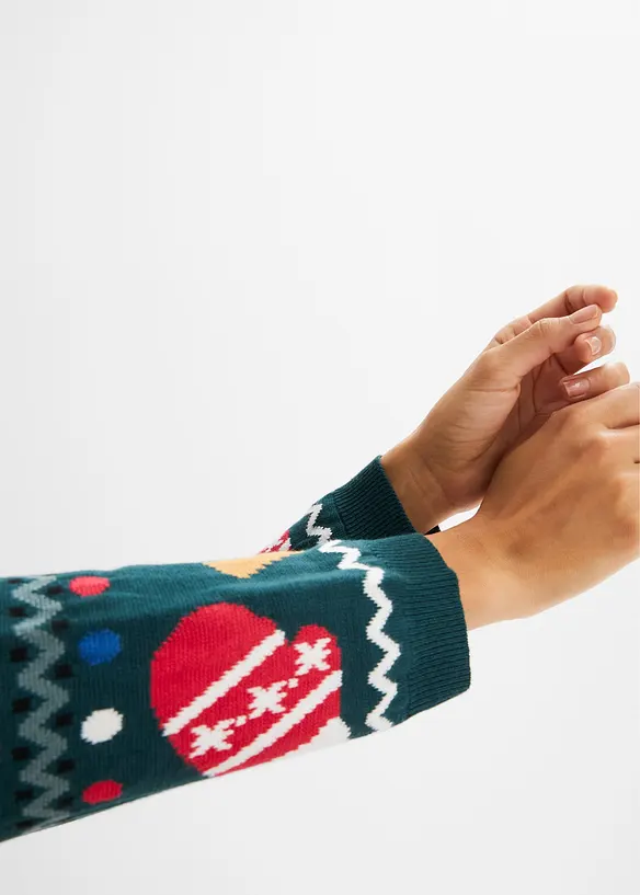 Weihnachts-Strickkleid, bonprix