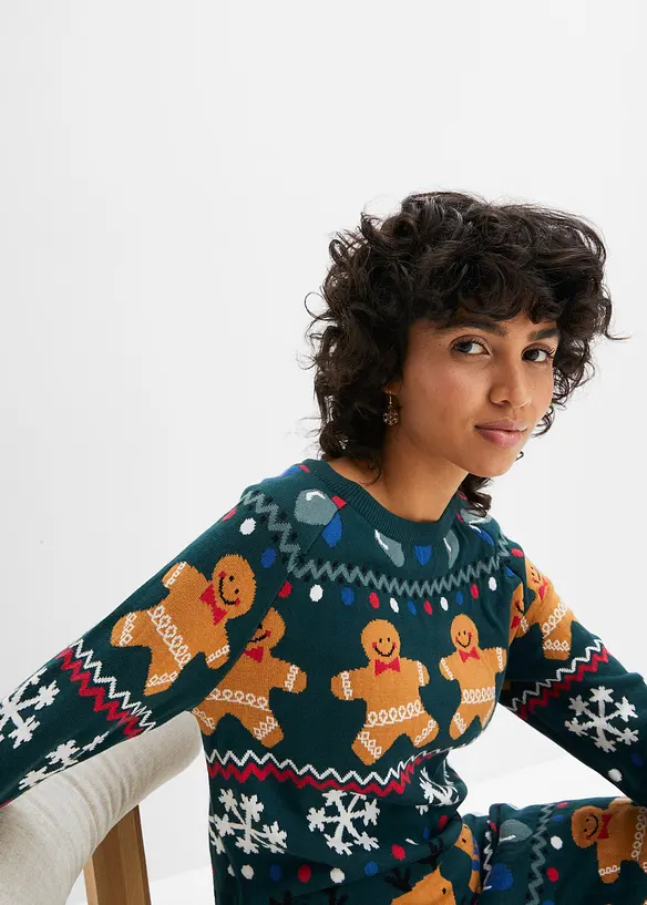 Weihnachts-Strickkleid, bonprix