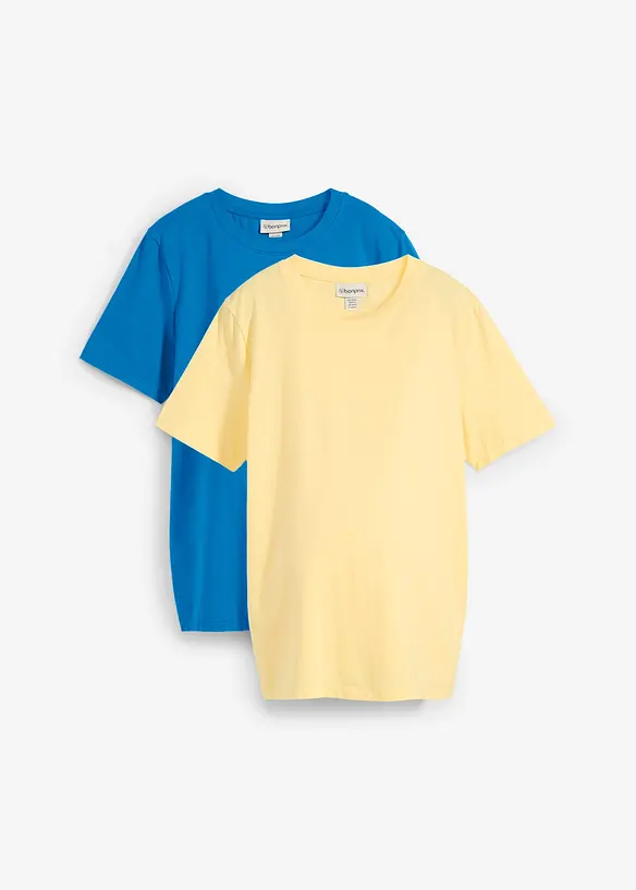 Umstandsshirts aus Bio-Baumwolle (2er Pack), bonprix