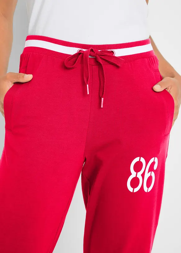 Jogging longueur 3/4 en coton extensible, bonprix